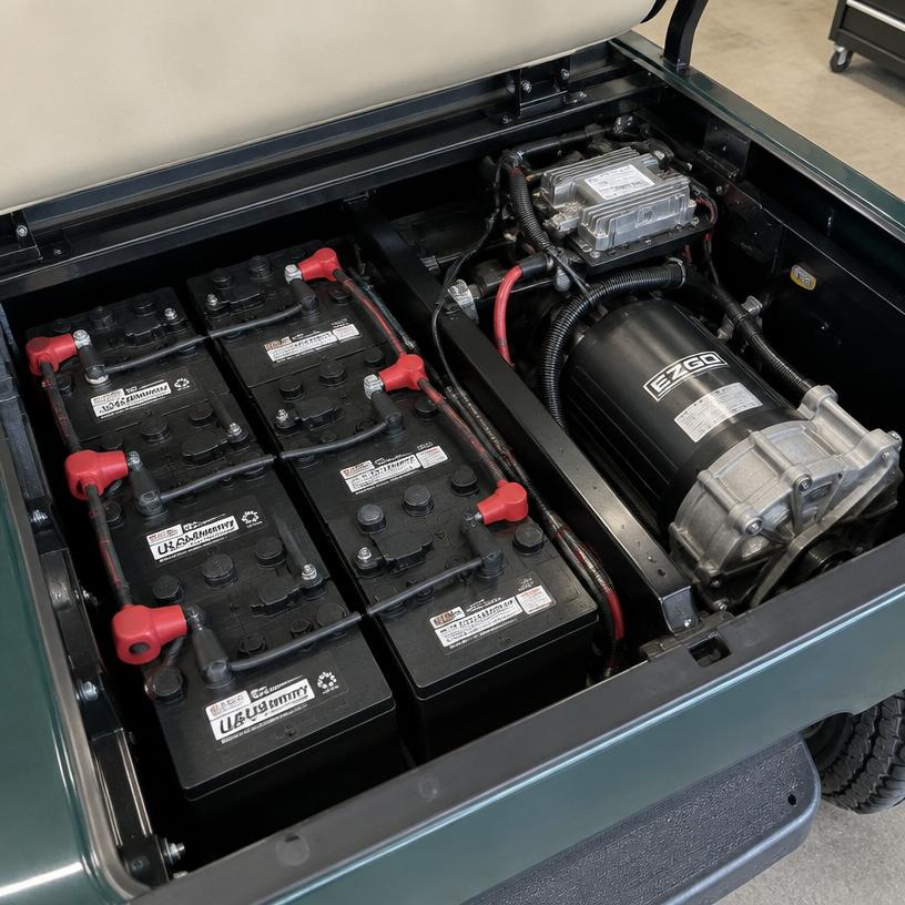 Golf cart — Engine